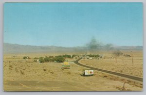 Baker California~Mining Town~Desert Hamlet~Vintage Postcard 