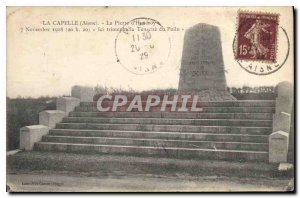 Old Postcard La Capelle (Aisne) The Stone Haudroy