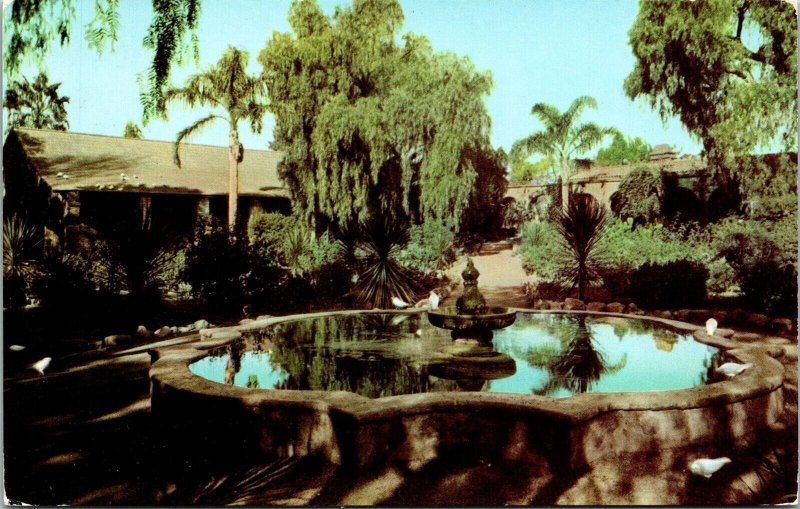 San Juan Capistrano Mission Los Angeles San Diego California CA Postcard VTG UNP 