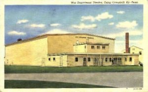 War Department Theatre - Camp Campbell, Tennessee