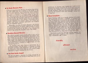 Vintage  Studebaker  Let's Keep 'em Rolling  Booklet   7 x 5