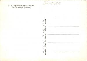 BR19911 Boissy st leger le chateau de gros bois   France