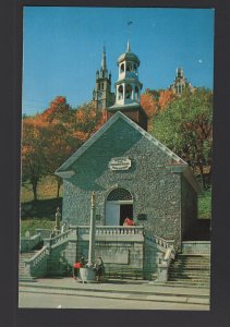 Canada Quebec ST-ANNE DE BEAUPRE The Old Church ~ Chrome