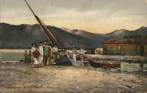 venezuela, PUERTO CABELLO, Pescadores, Fishermen (1910s) Postcard