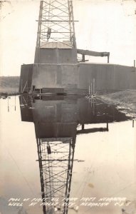 G38/ Falls City Nebraska RPPC Postcard 1940 Pool of Oil First Well