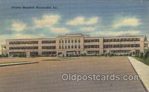 Charity Hospital, Alexandria, La, USA Hospital 1948 postal used 1948