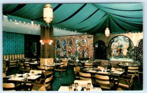 VICTORIA, British Columbia Canada ~ Century Inn PERSIAN ROOM Restaurant Postcard