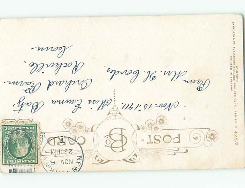 Bamforth GIRL WITH OLD MAN AC6671