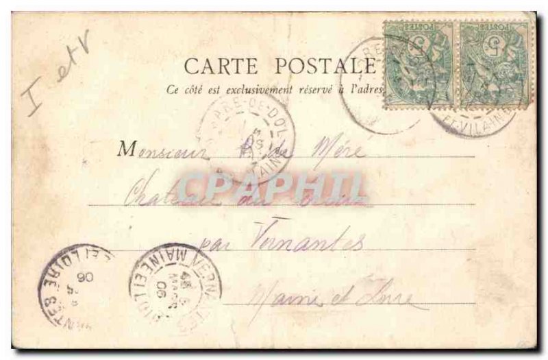 Old Postcard Pierre du Champ Dolent