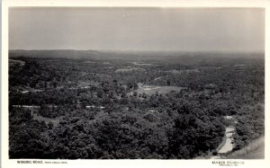 1920s Winding Road from Chula Vista Missouri Kucker Studio Real Photo Postcard