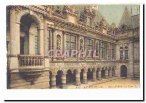 La Rochelle Postcard Old City Hall Courtyard