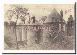 Peronne Old Postcard Chateau