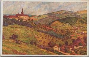 Czech Republic Nachodsky Zamek Náchod Castle Postcard C160