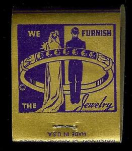 MORTIMERS JEWELRY 1950's Full Unstruck Matchbook