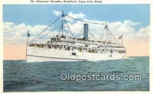 Steamer Dorothy, Cape Cod, Massachusetts, MA USA Steam Ship Unused light wear