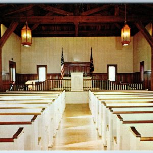 1959 Lincoln City, IN Chapel Abraham Lincoln Hall Nancy Hanks Shrine Church A238