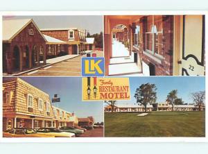 Unused Pre-1980 OLD CARS & L-K PENNY PINCHER MOTEL & RESTAURANT Motel u4340