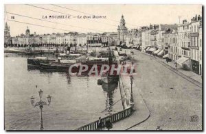 La Rochelle Old Postcard The Quai Duperre