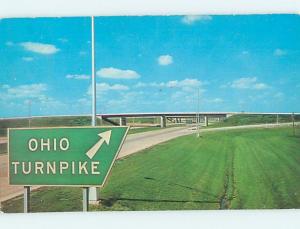 Pre-1980 TURNPIKE Postmarked Findlay Ohio OH hJ6155