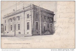 New Government Building And Post Office Wilkes Barre Pennsylvania 1906