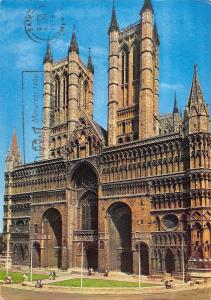 BR91710 lincoln cathedral west end   uk