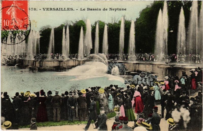 CPA VERSAILLES - Le Bassin de Neptune (353327)