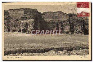 Old Postcard Langrune Cliffs