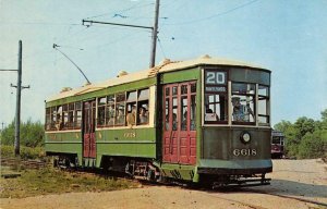 SEASHORE TROLLEY MUSEUM Kennebunkport, Maine #6618 c1960s Vintage Postcard