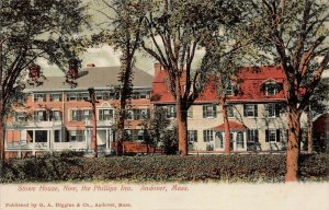 Stowe House, Now the Phillips Inn, Andover, MA, Very Early Postcard, Unused