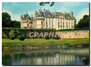Postcard Modern Colors and Light of France Chateau du Lude (Sarthe) Former fe...