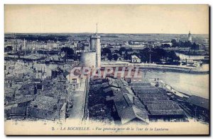 Old Postcard La Rochelle General View from the Tour de la Lanterne