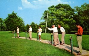 French Lick, Indiana - Skeet shooting at French-Lick Sheraton Hotel - in 1950s