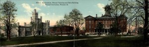 NORMAL ILLINOIS IL Normal University Gymnasium FOLD-OPEN Postcard