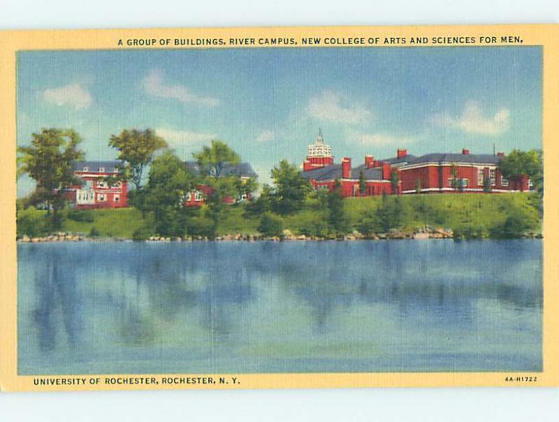 Unused Linen BUILDINGS AT UNIVERSITY OF ROCHESTER Rochester New York NY L9288@