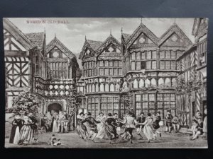 Cheshire MORETON OLD HALL - Old Postcard by W. Shaw of Burslem