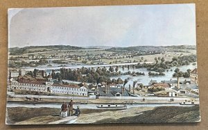 UNUSED  POSTCARD - LITHOGRAPH, VIEW FROM GAMBLE'S HILL BEYER, RICHMOND, VIRGINIA