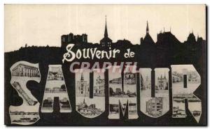 Saumer- Remembrance Saumur- Old Postcard