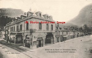 France, Saint-Laurent-du-Pont, Hotel De La Gare Et Terminus Hotel