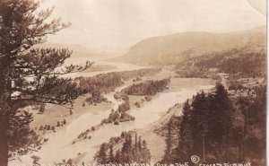RPPC: View From Crown Point, Columbia Highway, OR, Mint (PC1385)