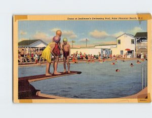 Postcard Scene at Jenkinson's Swimming Pool, Point Pleasant Beach, New Jersey