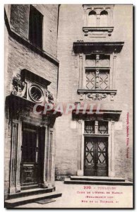 Toulouse - the Court & # 39Hotel Marras - Old Postcard