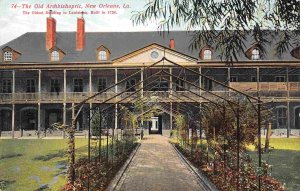 Old Archbishopric New Orleans Louisiana 1910c postcard