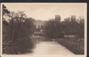 Warwickshire Postcard - Warwick Castle From The Bridge  A4555