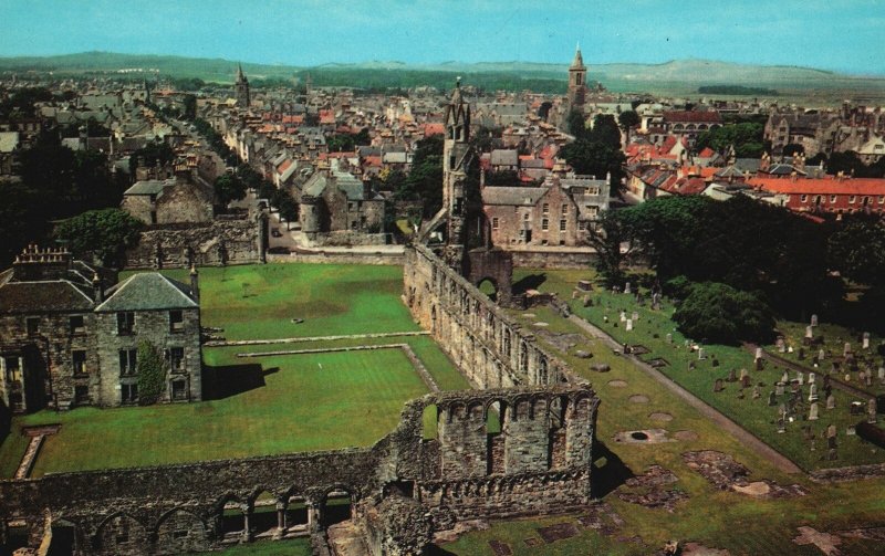 Vintage Postcard St. Andrews Cathedral Fife Scotland UK