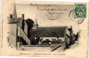 CPA PUISEAUX - Chapelle de l'Hotel-Dieu - Rue du 14 Juillet (165074)