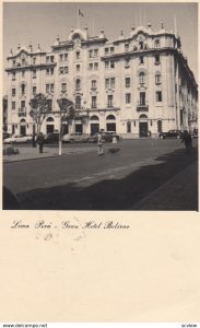 RP: LIMA , Peru , 1955 ; Gran hotel Bolivar