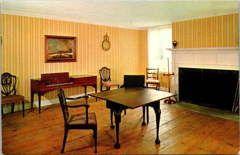 New York Schuylerville General Philip Schuyler House Parlor