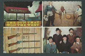 Ca 1968 Post Card San Jose Ca Winchester Mystery House Shows Wax Figures Of----