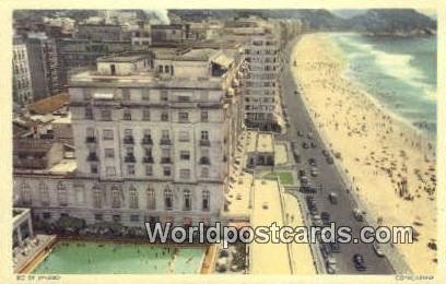 Copacabana Rio De Janeiro Brazil, Brasil, Bresil Unused 