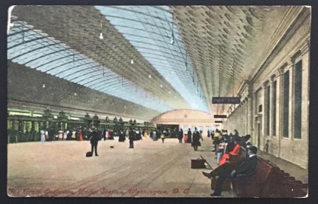 The Train Entrance Union Station Washington DC 1910 I&M Ottenheimer